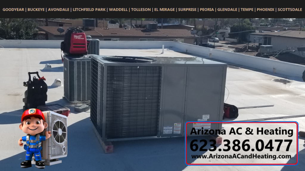 Commercial Business AC HVAC Air Conditioning Unit Repair and Installation in Buckeye Arizona